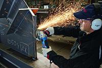 Bosch Blauw GWS 19-125 CIE Professional Haakse slijpmachine met 6-traps toerentalinstelling - 1900 watt - 060179P002 - thumbnail