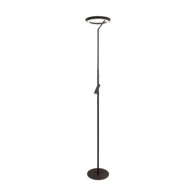 Lucide CELESTE - Vloerlamp - Ø 28 cm - LED Dimb. - 2700K - Zwart | Essential