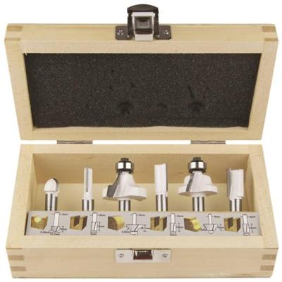 Makita D-53540 Frezenset 8mm 6-delig Makita D-53540 Frezenset 8mm 6-delig