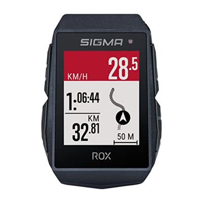 Sigma rox 11.1 evo gps zw/zw standaard stuurhouder + usb-c oplaadkabel