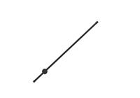 Activejet LED wandlamp AJE-HILTON Zwart NW - thumbnail