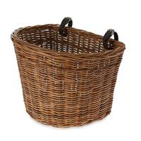 BASIL Rotan fietsmand darcy l 41 x 35 x 34 cm - naturel - thumbnail