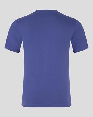 Red Bull Racing T-shirt - 128-134 - Kids - Large Front Logo T-shirt - Blauw - Max Verstappen