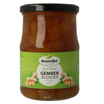 Bountiful Fiji gemberblokjes 720 Gram
