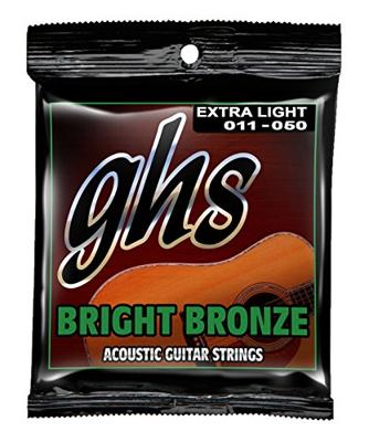 GHS BB20X Bright Bronze extra light snarenset voor westerngitaar