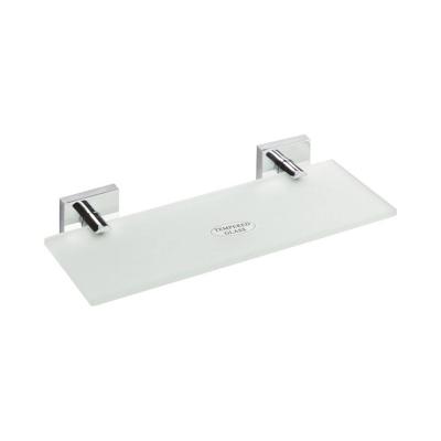 Glazen Planchet Sapho X-Square 30x5.5 cm Chroom Sapho Glazen Planchet Sapho X-Square 30x5.5 cm Chroom Sapho
