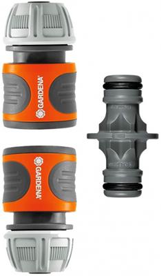 GARDENA 18283-20 Kunststof Slangkoppeling 13 mm (1/2) Ø, Steekkoppeling Set GARDENA 18283-20 Kunststof Slangkoppeling 13 mm (1/2) Ø, Steekkoppeling Set