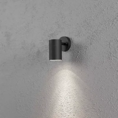 KonstSmide WandspotModena Downlight 12cm zwart - 7657-750 - thumbnail