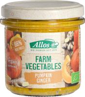 Allos Farm vegetables pompoen & gember bio (135 gr) - thumbnail