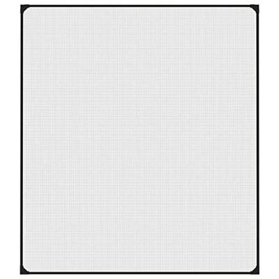 VidaXL Insectenhor voor ramen magnetisch 120x140 cm antracietkleurig
