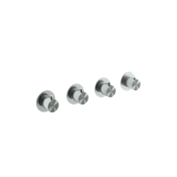 Afbouwdeel Hotbath Archie Douche Thermostaatkraan 3 Stopkranen Horizontaal en Verticaal Mogelijk RVS316 - thumbnail