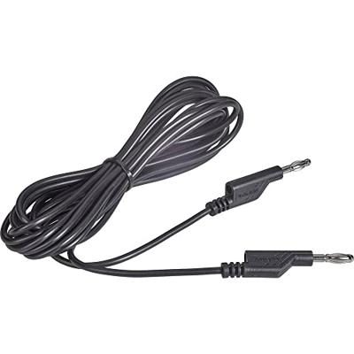 VOLTCRAFT MS5/SW Meetsnoer Banaanstekker 4 mm Banaanstekker 4 mm 5.00 m Zwart 1 stuk(s)