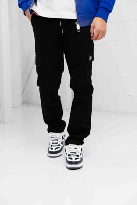 Black Bananas Monogram Cargo Broek Heren Zwart - Maat XS - Kleur: Zwart | Soccerfanshop