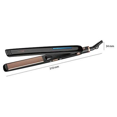 Clatronic HC3660 Stijltang Zwart, Koper