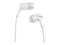 SOL Republic Jax In-ear hoofdtelefoon, geluidsisolerende, draadloze oortelefoon met microfoon + 1-knops bediening, hoogwaardig geluid met krachtige bas, 4 oordopjes maten voor ideale pasvorm, wit - thumbnail