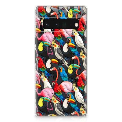 Google Pixel 6 Pro | TPU Hoesje | Birds
