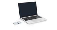 IOGEAR USB-C naar 4-poorts USB-A Hub - USB-C 60W doorvoer - Compatibel met Thunderbolt 3 - Type-A-poort (5 Gbps) - GUH3C4PD - thumbnail
