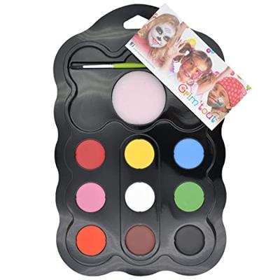 Grim&apos;tout schminkpalet Carnaval, 9 kleuren