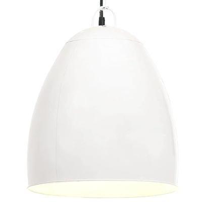 VidaXL Hanglamp industrieel rond 25 w e27 42 cm wit