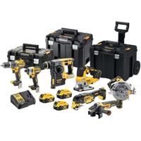 DeWalt dck755p3t | 7-delige combopack | xr 18 volt | 5,0 ah | li-ion | 3 accu's - dck755p3t-qw - thumbnail