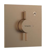 Hansgrohe DuoTurn E kraan inbouw voor 1 functie, Brushed Bronze - thumbnail
