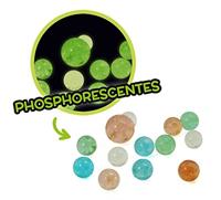 Doos 163 knikkers - BUKI meerkleurig - thumbnail