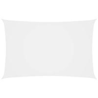 VidaXL Zonnescherm rechthoekig 2x4,5 m oxford stof wit - thumbnail