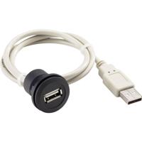 Schlegel RRJ_USB_SW RRJ_USB_SW USB-inbouwbus 2.0 type A Bus, inbouw 1 stuk(s) - thumbnail