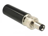 Delock 89913 Laagspannings-connector Stekker, inbouw 5.5 mm 2.1 mm 1 stuk(s) - thumbnail