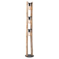 LABEL51 Vloerlamp 'Woody' Hout, 3-lamps - thumbnail