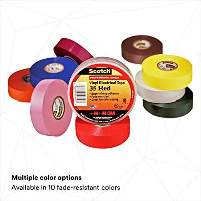 Scotch Scotch™ 35 SCOTCH35-19X20YE Isolatietape Scotch 35 Geel (l x b) 20 m x 19 mm 1 stuk(s)