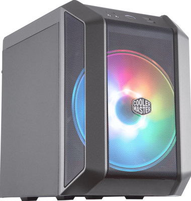 Cooler Master MasterCase H100 ARGB Mini Tower Zwart, Grijs
