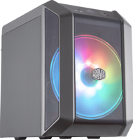 Cooler Master MasterCase H100 ARGB Mini Tower Zwart, Grijs - thumbnail