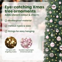 VidaXL Kunstkerstboom groen 210 cm pvc en staal en kunststof - thumbnail