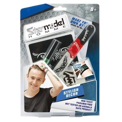 Five Star Starmodel homme tattoo set