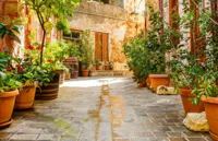 Alexsar Art Tuindoek mediteraans 140x90cm - thumbnail