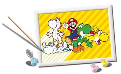 Ravensburger creart schilderen op nummer - super mario