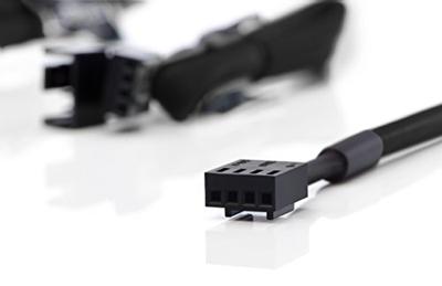 Noctua NA-SEC1 chromax.black, 3-Pins/4-Pins Verlengkabels (30cm, Zwart)