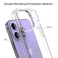 JT Berlin Pankow Clear Backcover Apple iPhone 14 Pro Transparant Inductieve lading - thumbnail