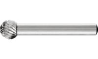 PFERD TOOLS 22420336 Freesstift Bol Lengte 49 mm Afmeting, Ø 10 mm Werklengte 9 mm Schachtdiameter 6 mm - thumbnail