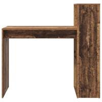 Bureau met plank Oud hout 108 x 55 x 103.5 cm Bewerkt hout - thumbnail