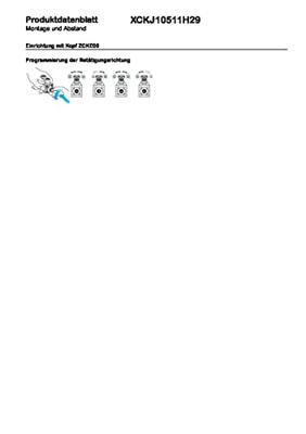 Telemecanique XCKJ10511H29 XCKJ10511H29 Eindschakelaar Rolhendel IP66 1 stuk(s)