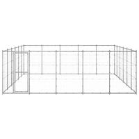 Hondenkennel 36,3 m² gegalvaniseerd staal - thumbnail
