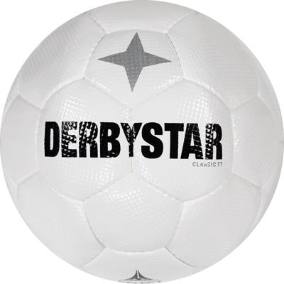 Derbystar Classic TT II Voetbal Wit Zwart Zilver