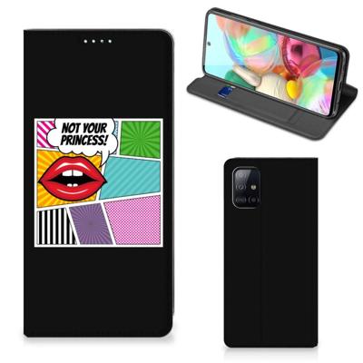 Samsung Galaxy A71 Hippe | Standcase | Popart Princess Samsung Galaxy A71 Hippe | Standcase | Popart Princess