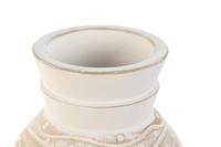 Vaas Home ESPRIT Wit Natuurlijk Mangohout Koloniaal 15 x 15 x 38 cm - thumbnail