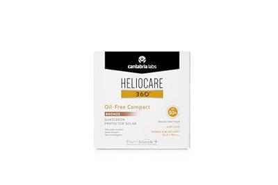 Zonnebrandcrème met Kleur Heliocare 360 Compact Oil-Free Brons SPF 50+ 10 g