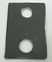 Wiesbaden chr.bodemplaat type 2 inbw.douche 2 kn. 125x185 - thumbnail