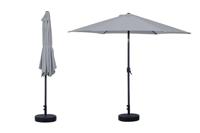 Feel furniture Parasol Kantelbaar 3 meter Lichtgrijs - thumbnail