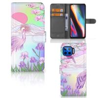 Motorola Moto G 5G Plus | Telefoonhoesje | Met pasjeshouder | Bird - thumbnail